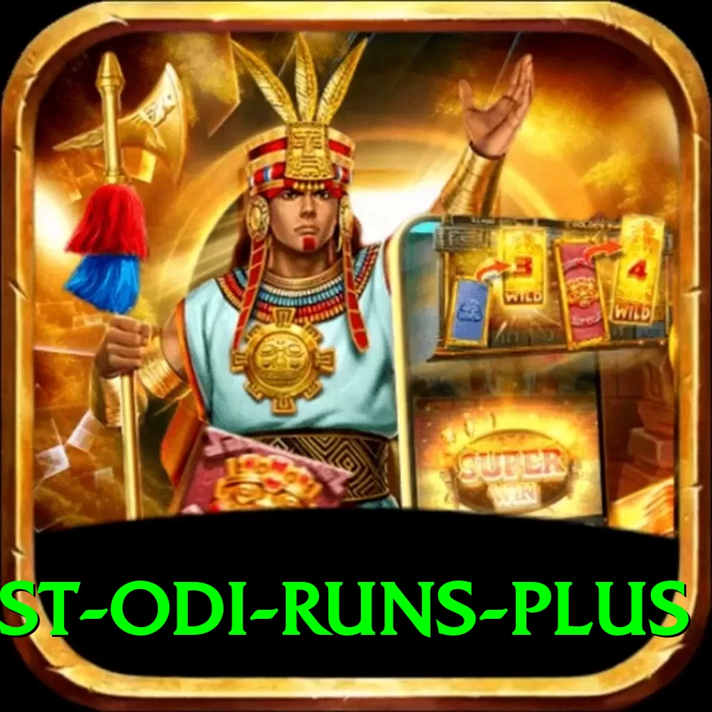 most odi runs App King v4.1.4 - 2